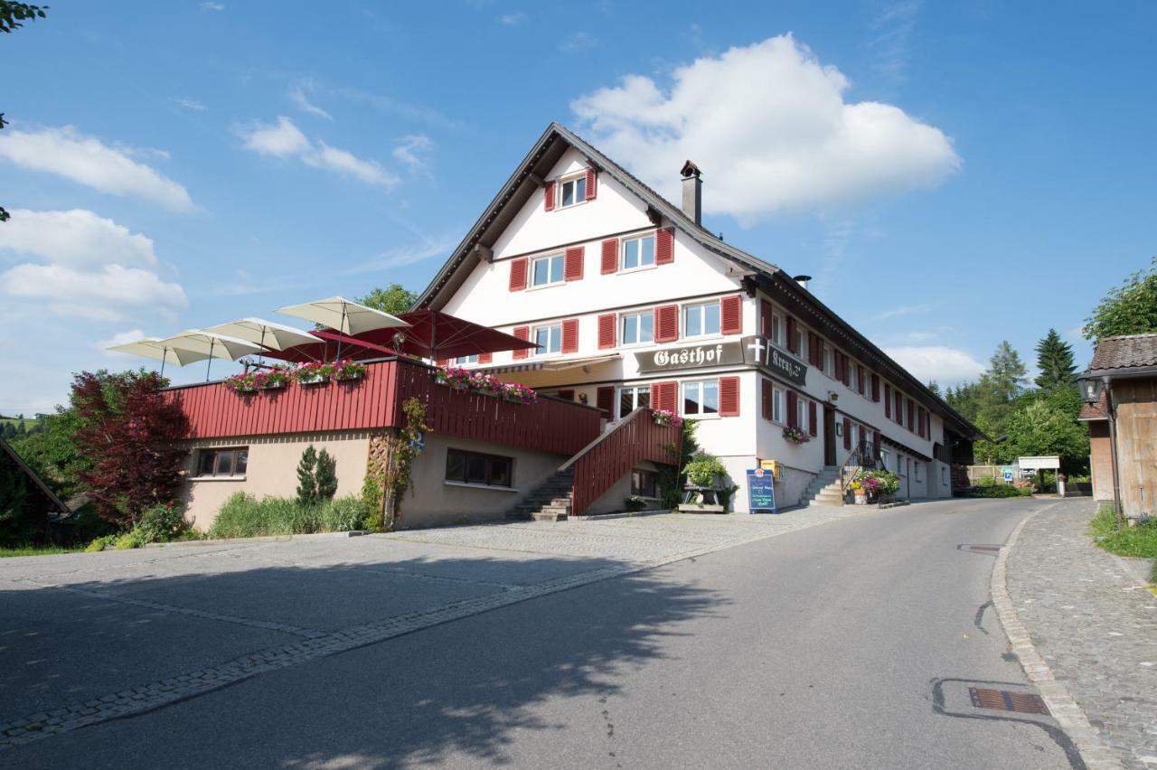 Gasthof Kreuz Bildstein Exterior foto